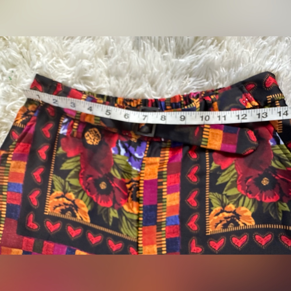 Joie Multicolor Patterned Cropped Pants - image 4